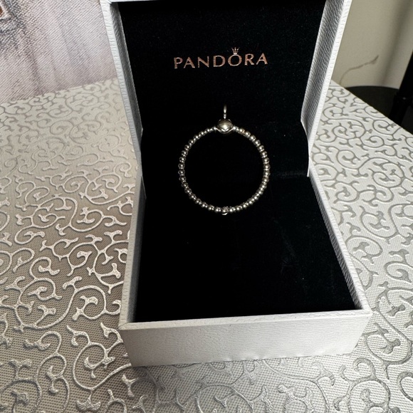 Pandora O Heart Charm Pendant - Authentic/Retired - Picture 3 of 6